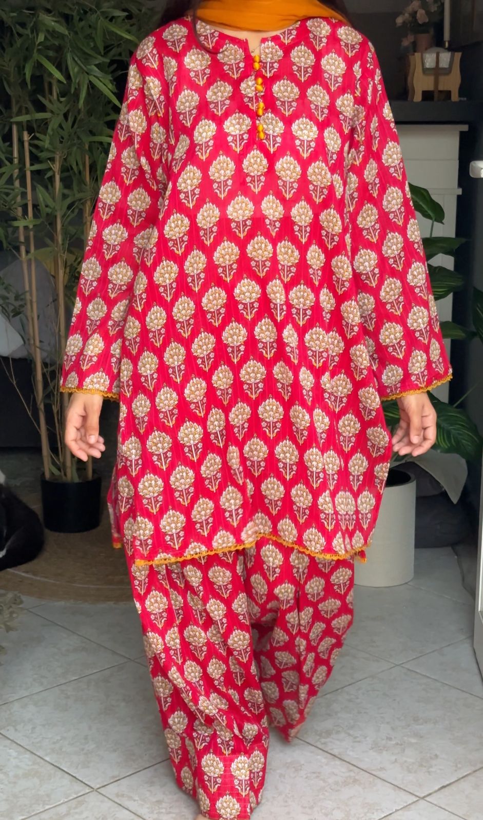 Farshi shalwar lawn 2pc 